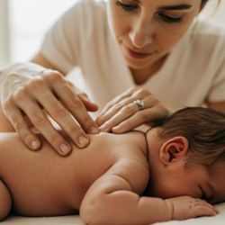 60 min. Educational class. Baby massage and motor ontogenesis.